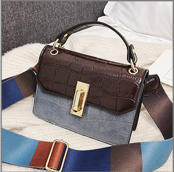 Crossbody Handbag with broad strap