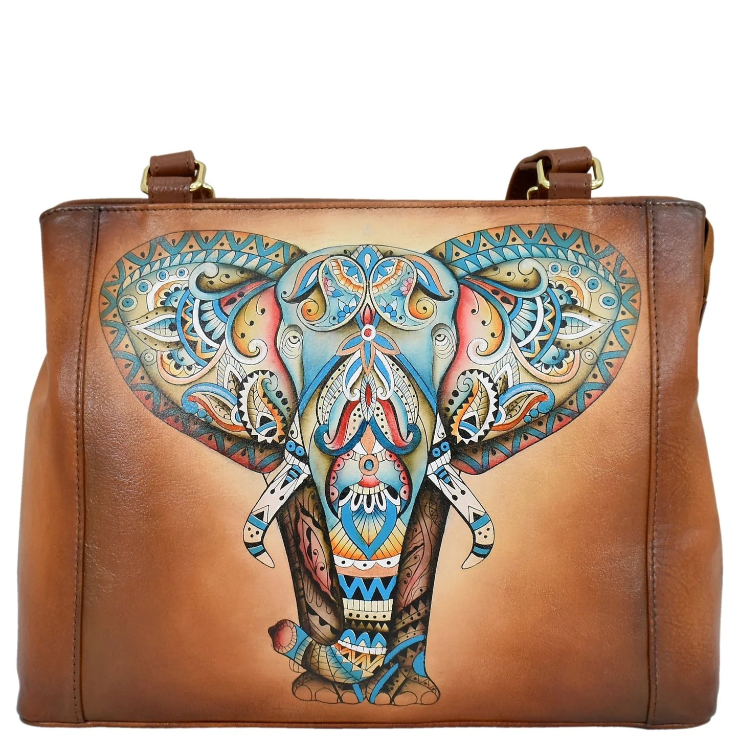 Anuschka Elephant Mandala Medium Everyday Tote - 710