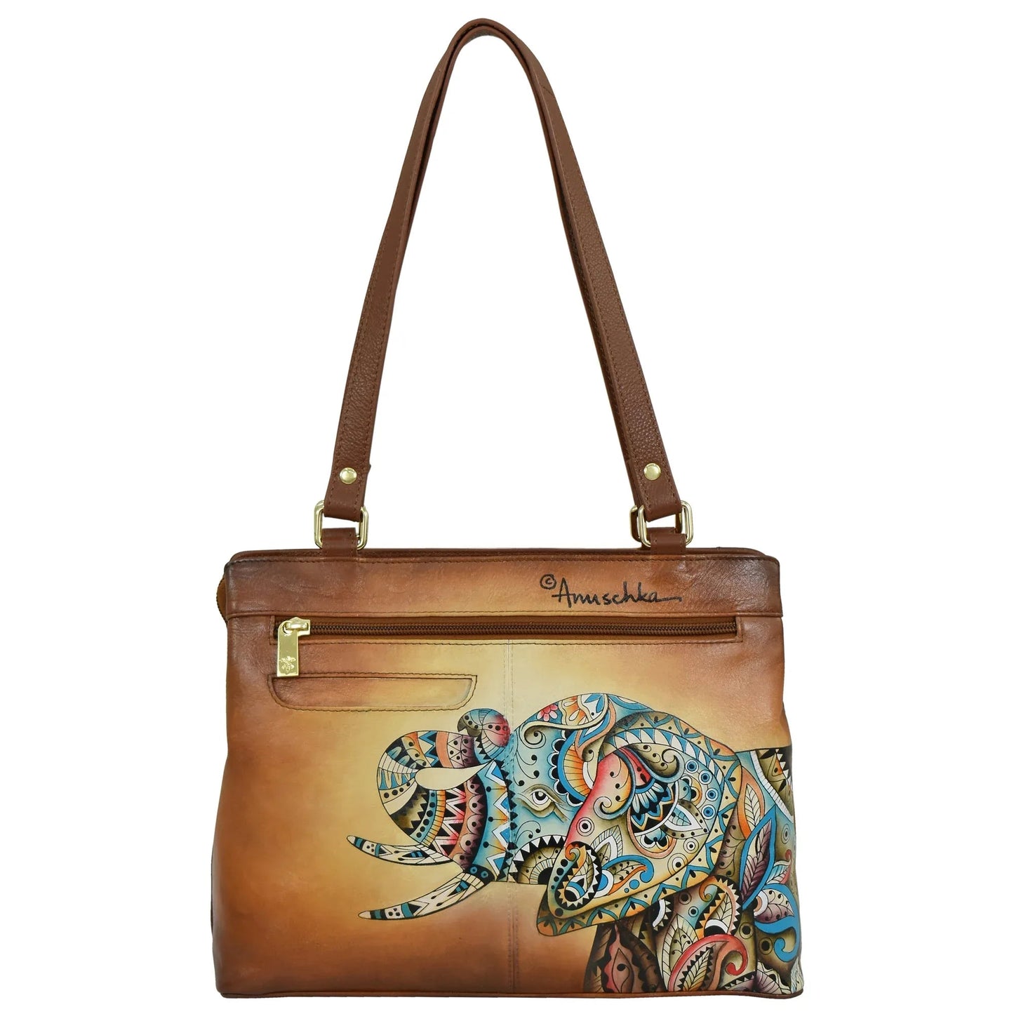 Anuschka Elephant Mandala Medium Everyday Tote - 710