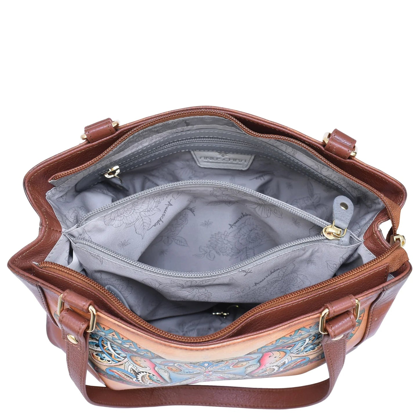 Anuschka Elephant Mandala Medium Everyday Tote - 710