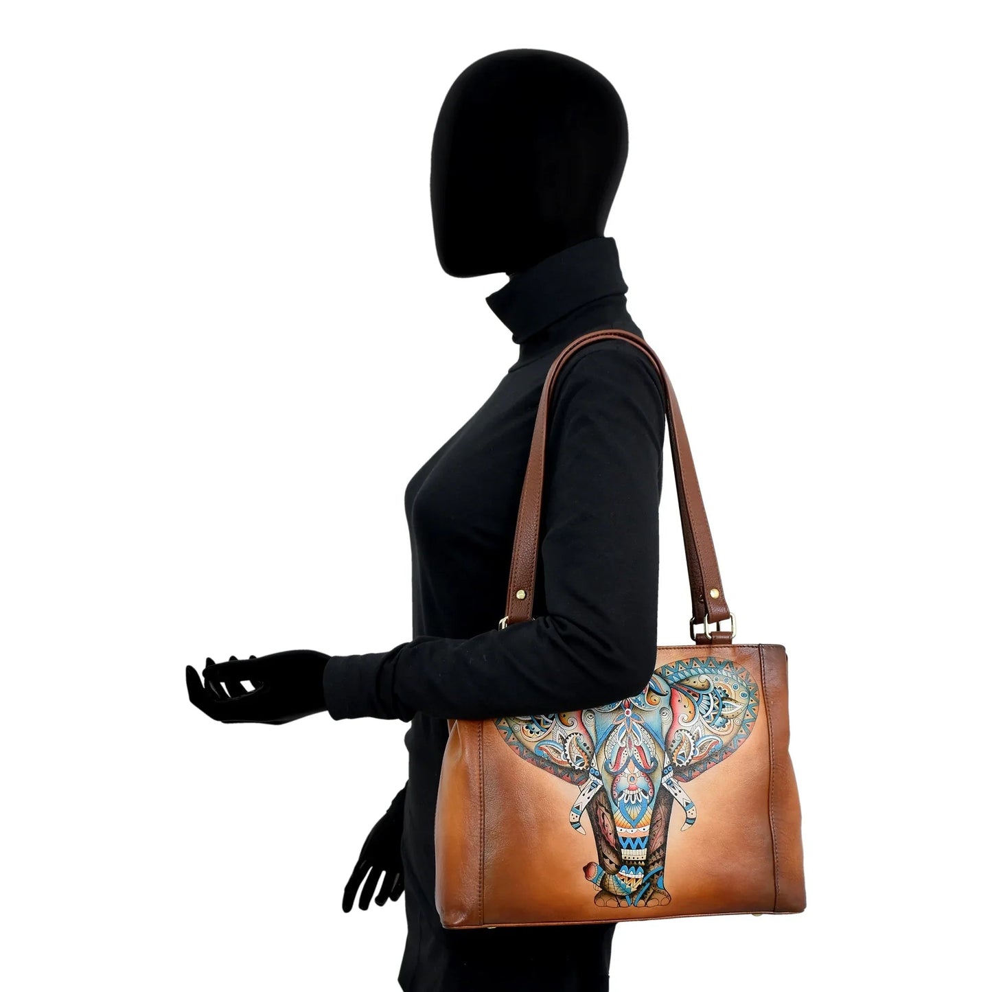 Anuschka Elephant Mandala Medium Everyday Tote - 710