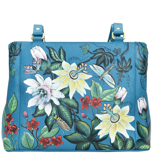 Anushcka Royal garden turquoise Medium Everyday Tote - 710