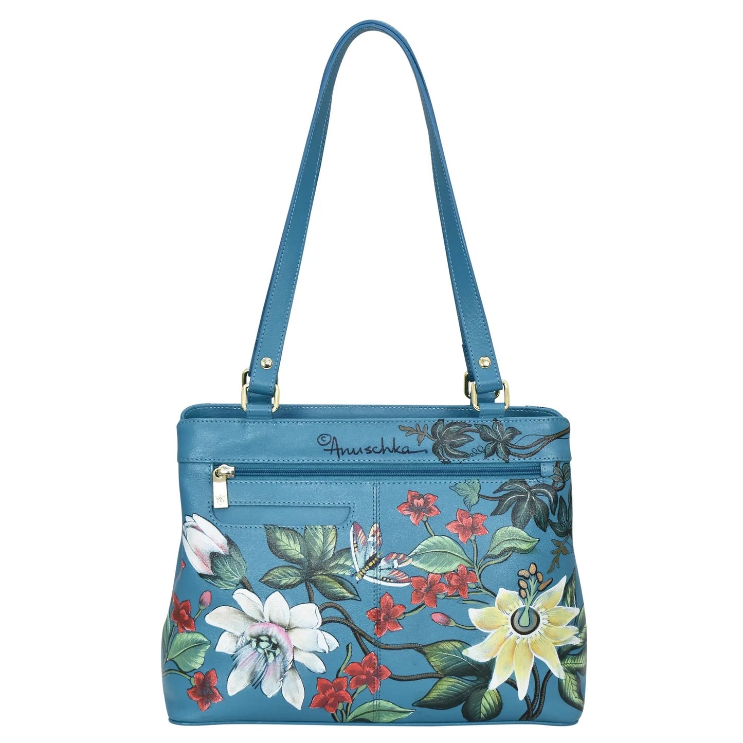 Anushcka Royal garden turquoise Medium Everyday Tote - 710