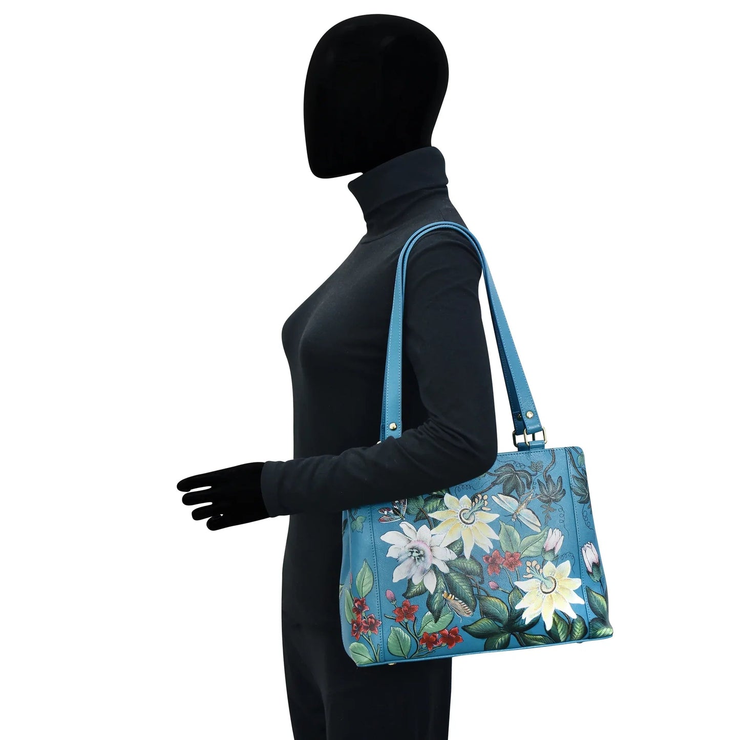 Anushcka Royal garden turquoise Medium Everyday Tote - 710