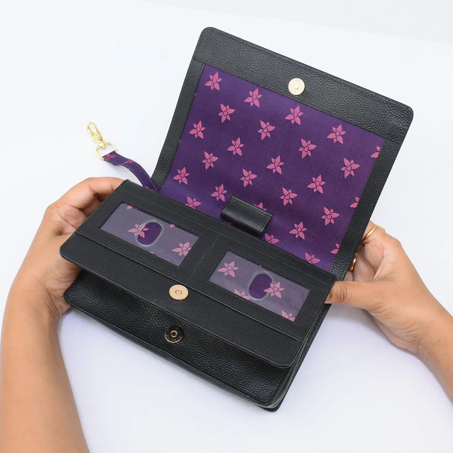 Anuschka Elephant Mandala 4 in 1 Organizer Crossbody - 711