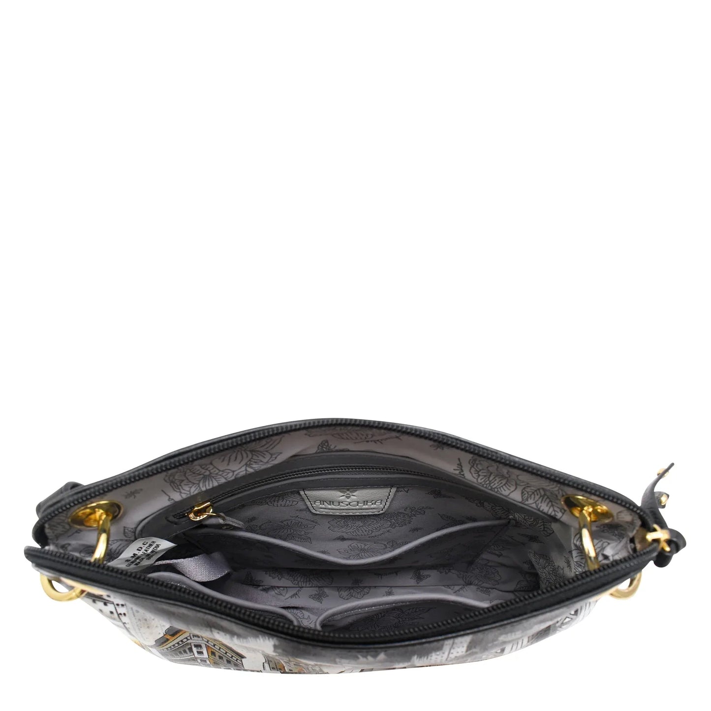 Anuschka City of Dreams Crossbody Sling Bag - 713