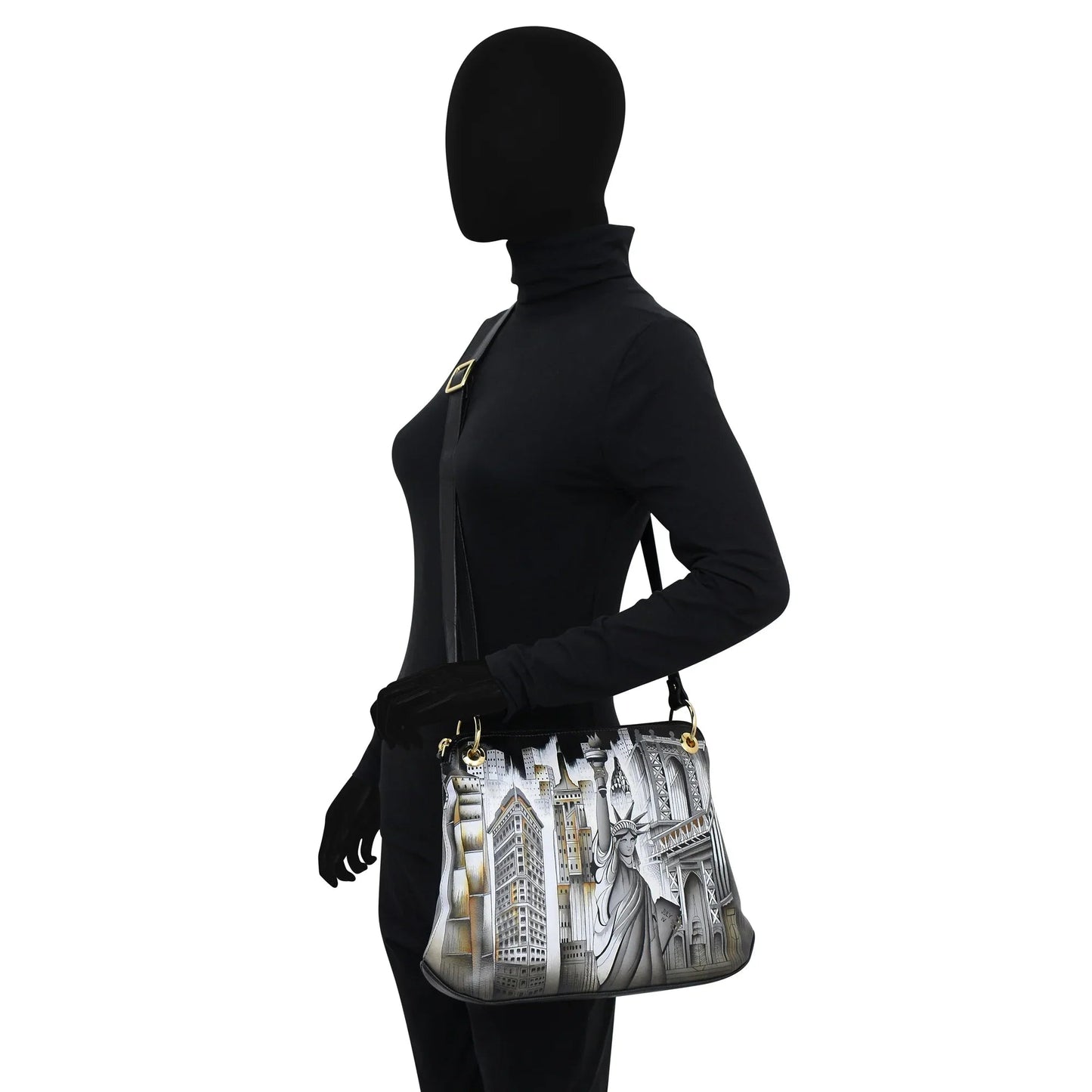 Anuschka City of Dreams Crossbody Sling Bag - 713