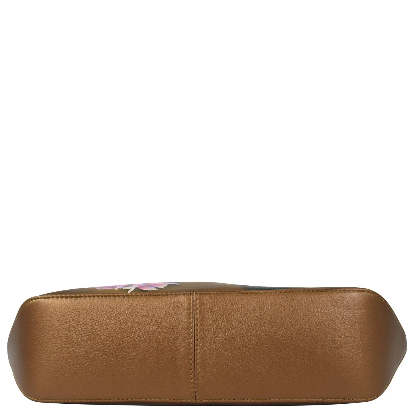 Anuschka  Butterfly Blooms Bronze Slim Shoulder Hobo - 714