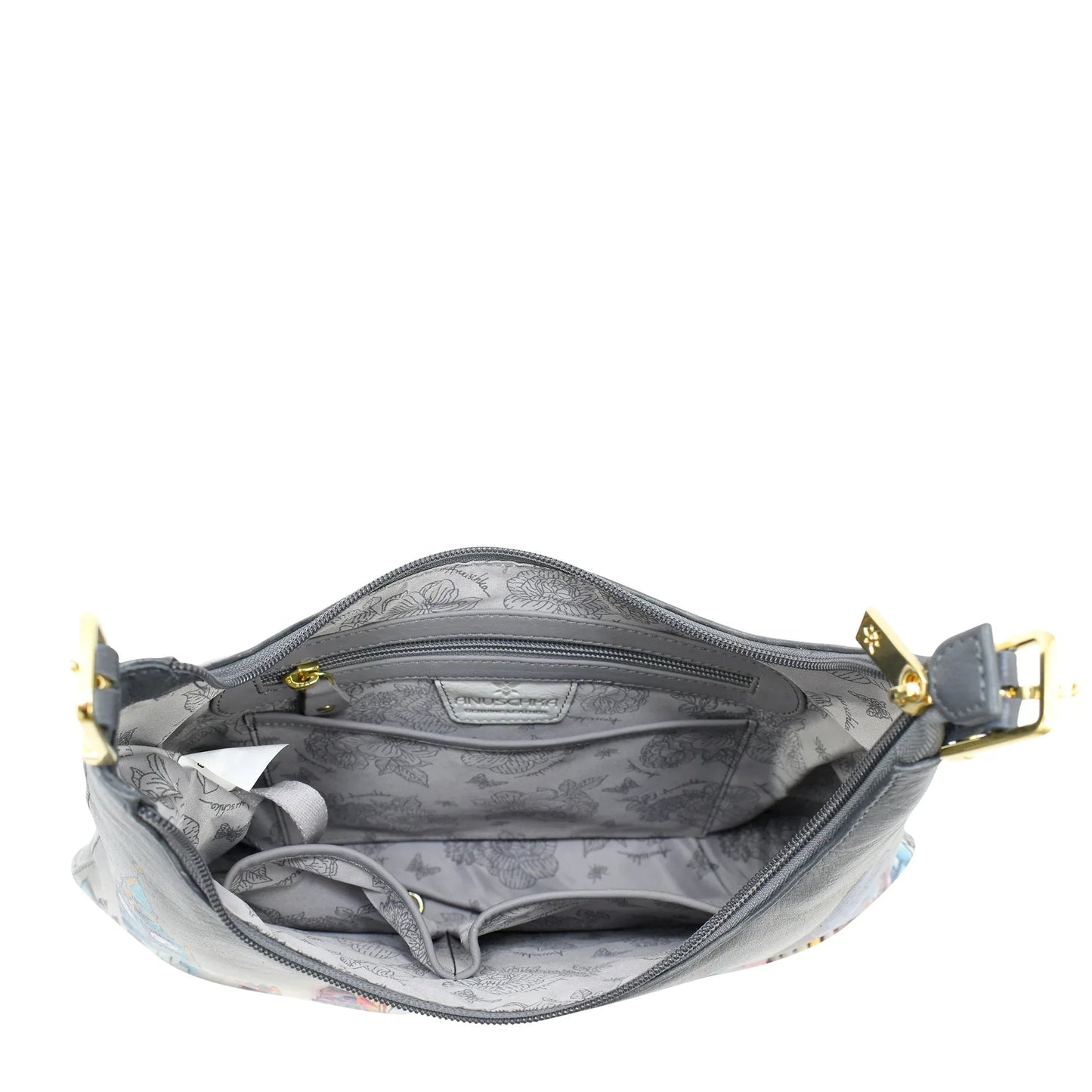 Anuschka Royal City London Slim Shoulder Hobo - 714