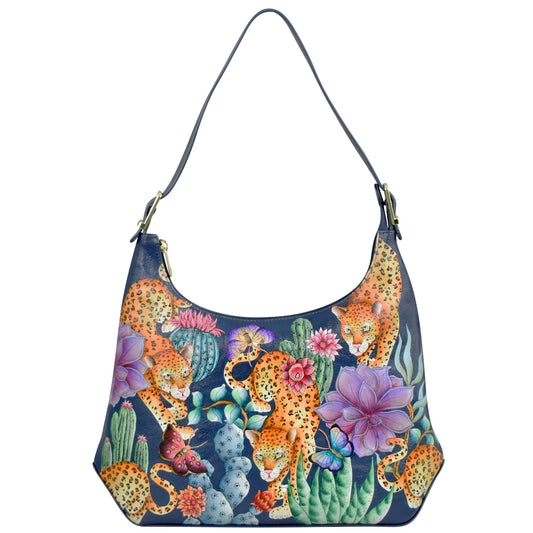 Anuschka Wild Desert Slim Shoulder Hobo - 714