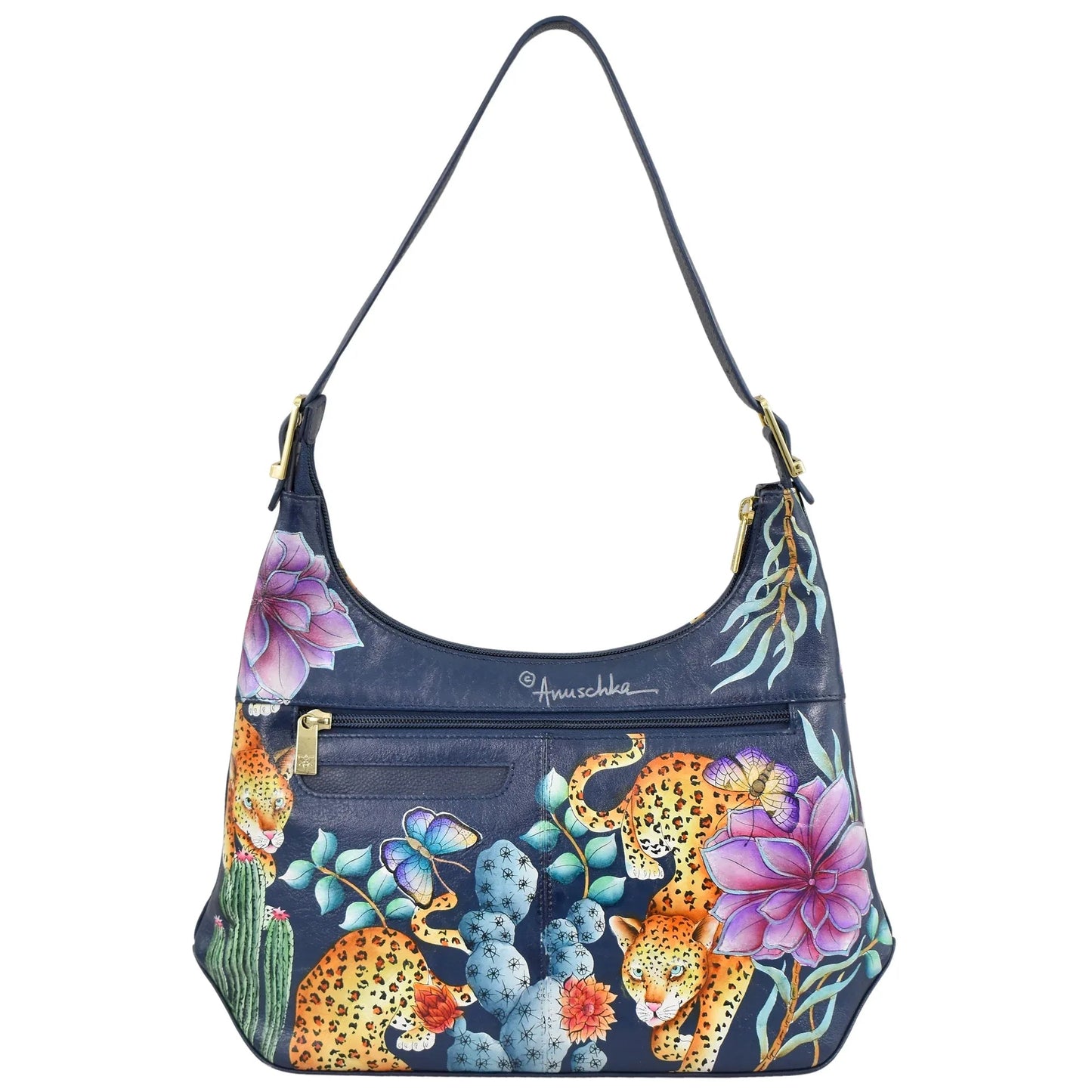 Anuschka Wild Desert Slim Shoulder Hobo - 714