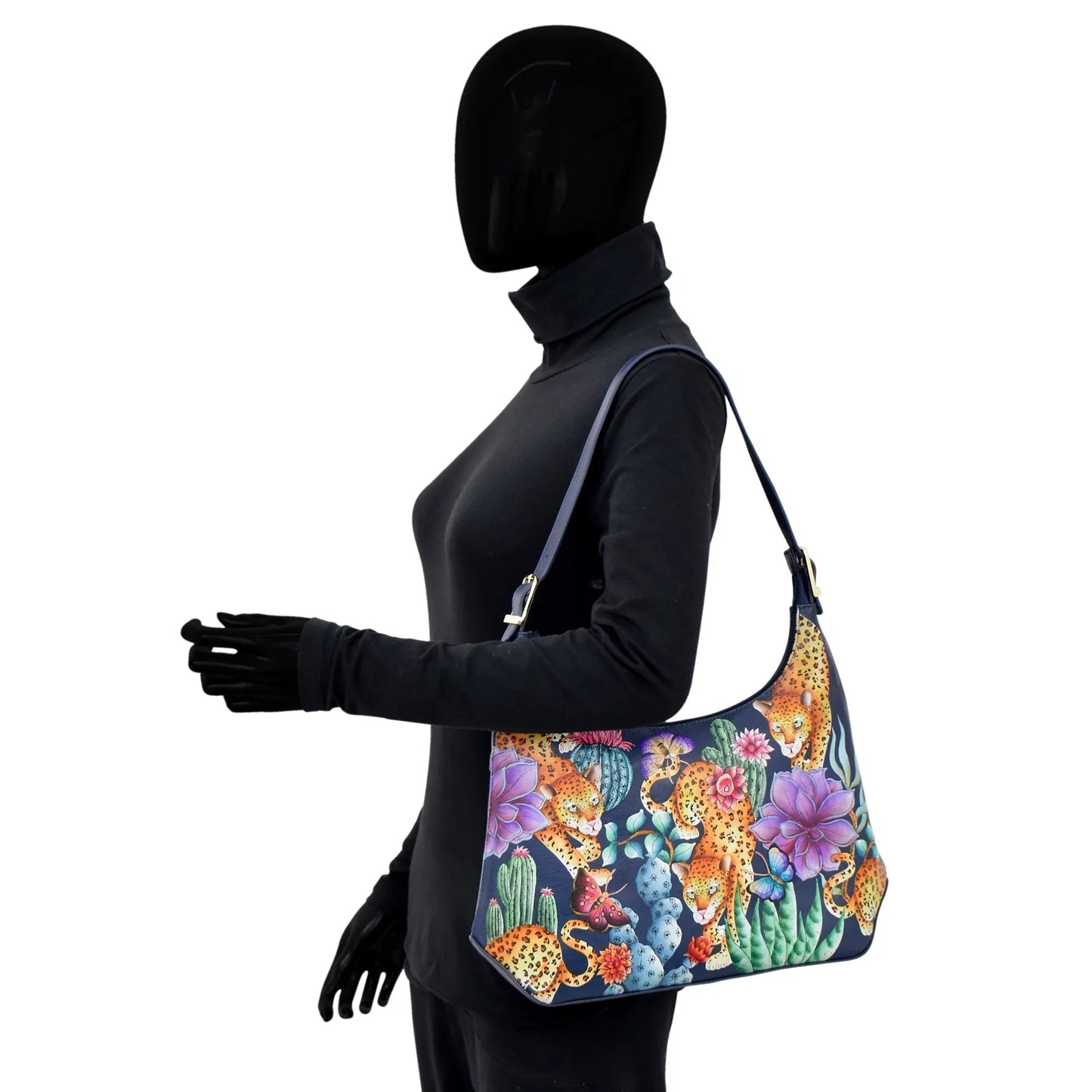 Anuschka Wild Desert Slim Shoulder Hobo - 714