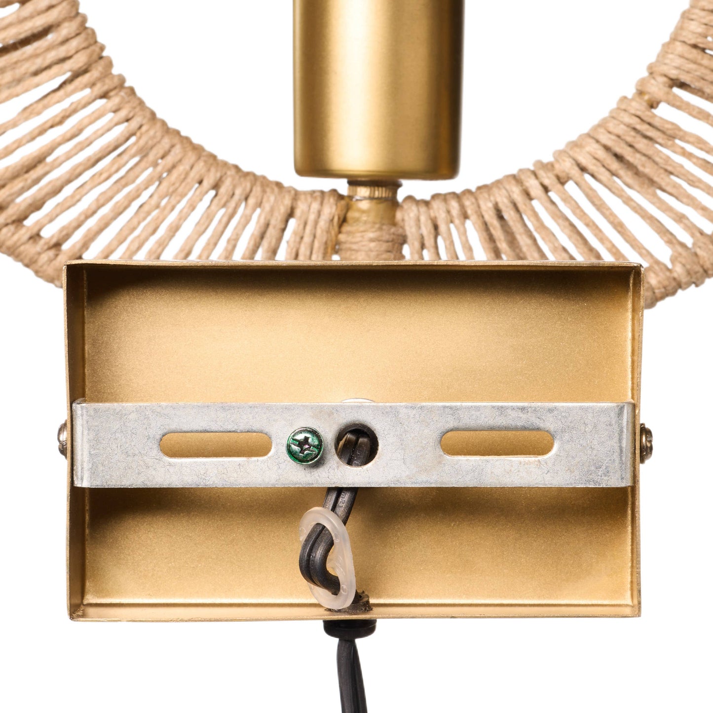 15"H Cass Modern Indoor Plug In Wall Sconce