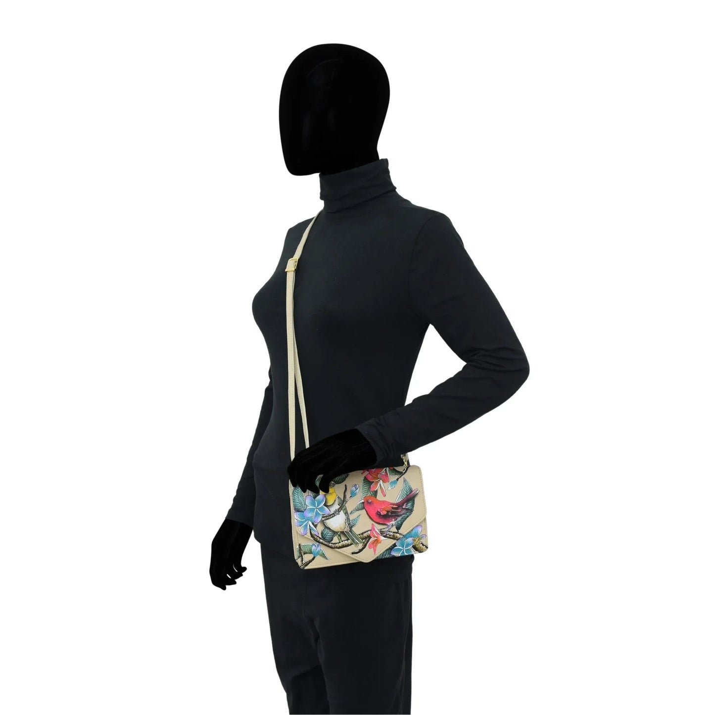 Anuschka Friendly Flock 3-1 Convertible Crossbody - 7436