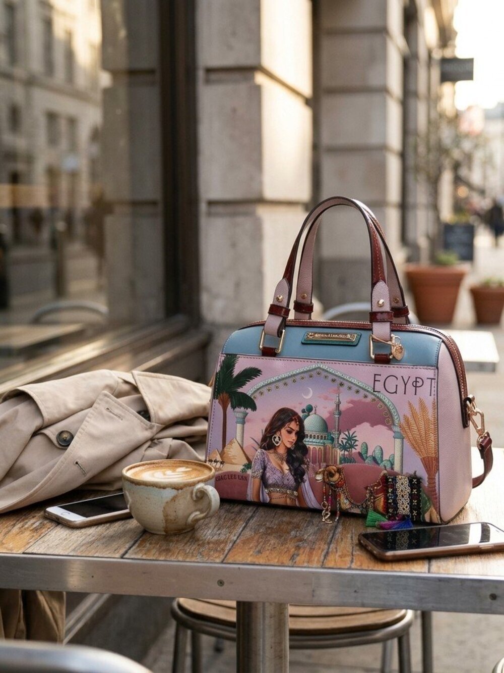 Queen Cleopatra Boston Bag