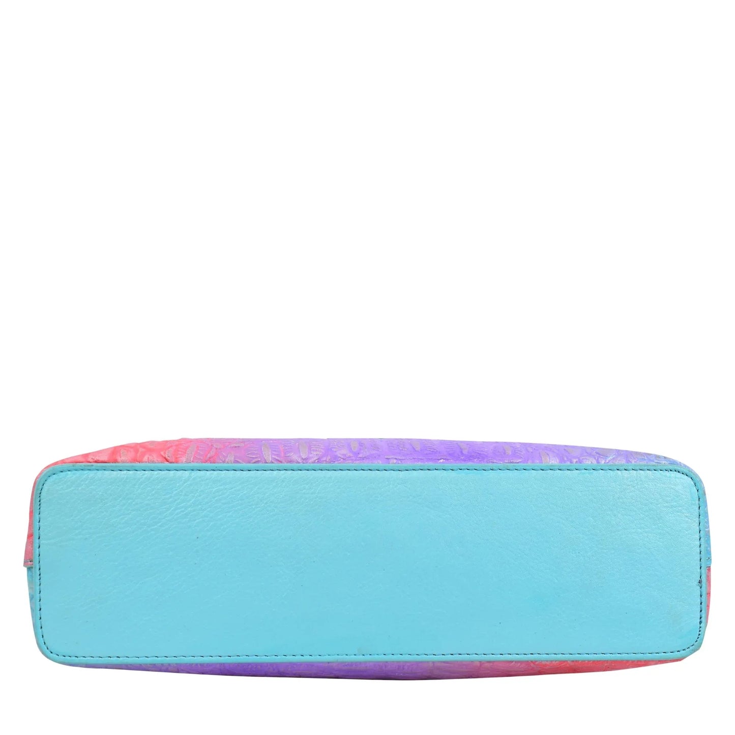 Anuschka Croc embossed Tye Dye Ombre Medium Crossbody - 7582