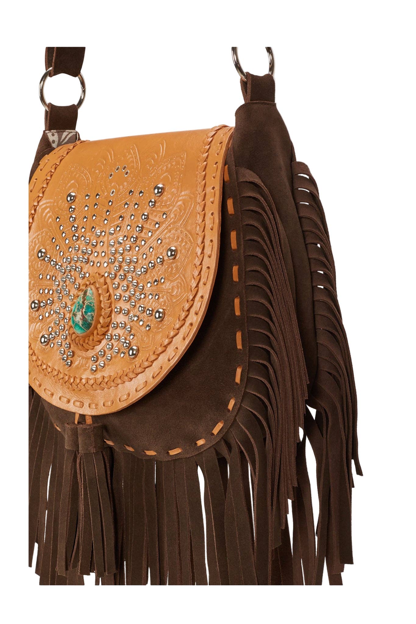 Deus Peacock Bag Antique Tan/Dark Choc