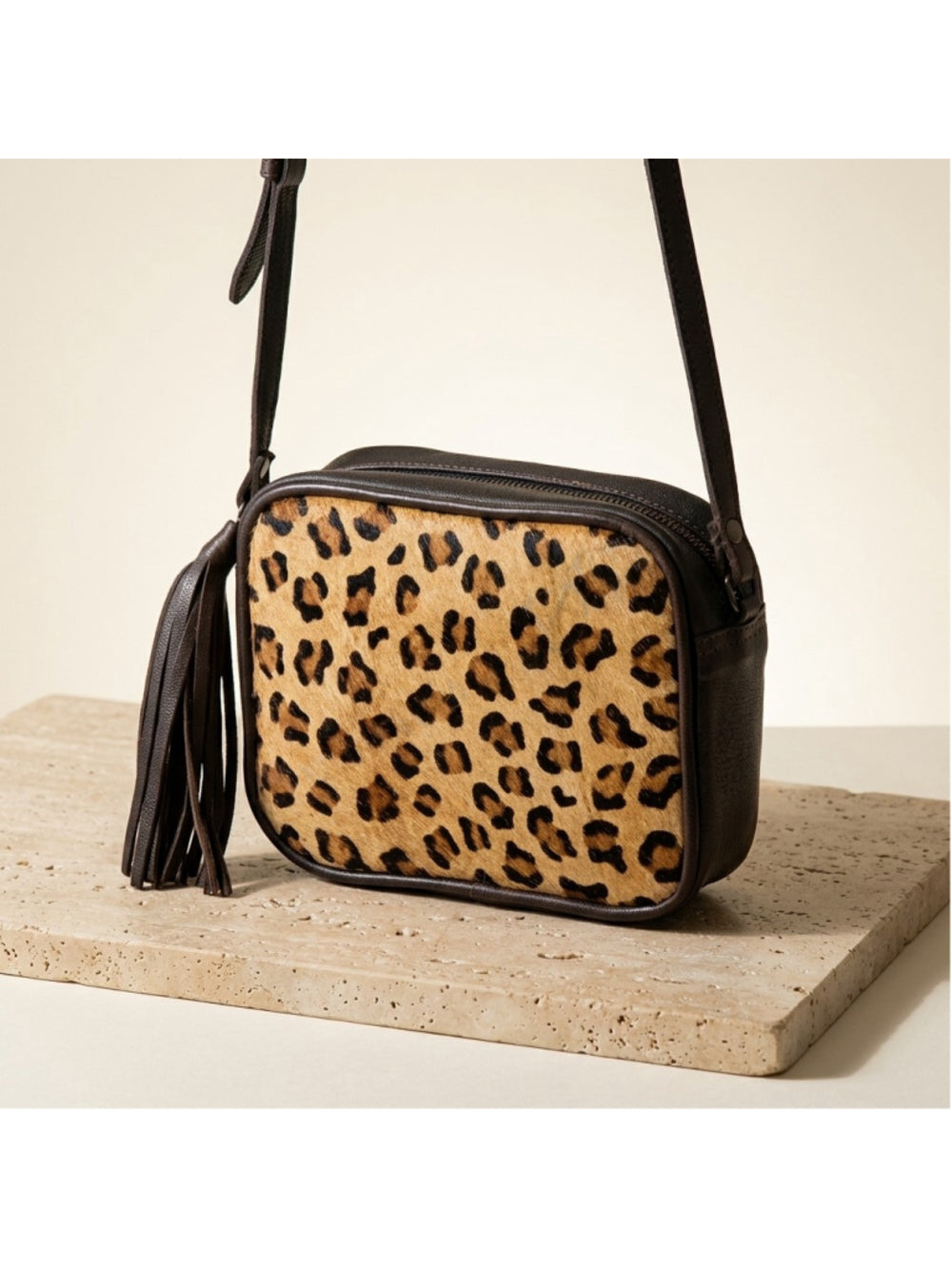 American Darling Wild Luxe Leopard Crossbody Bag