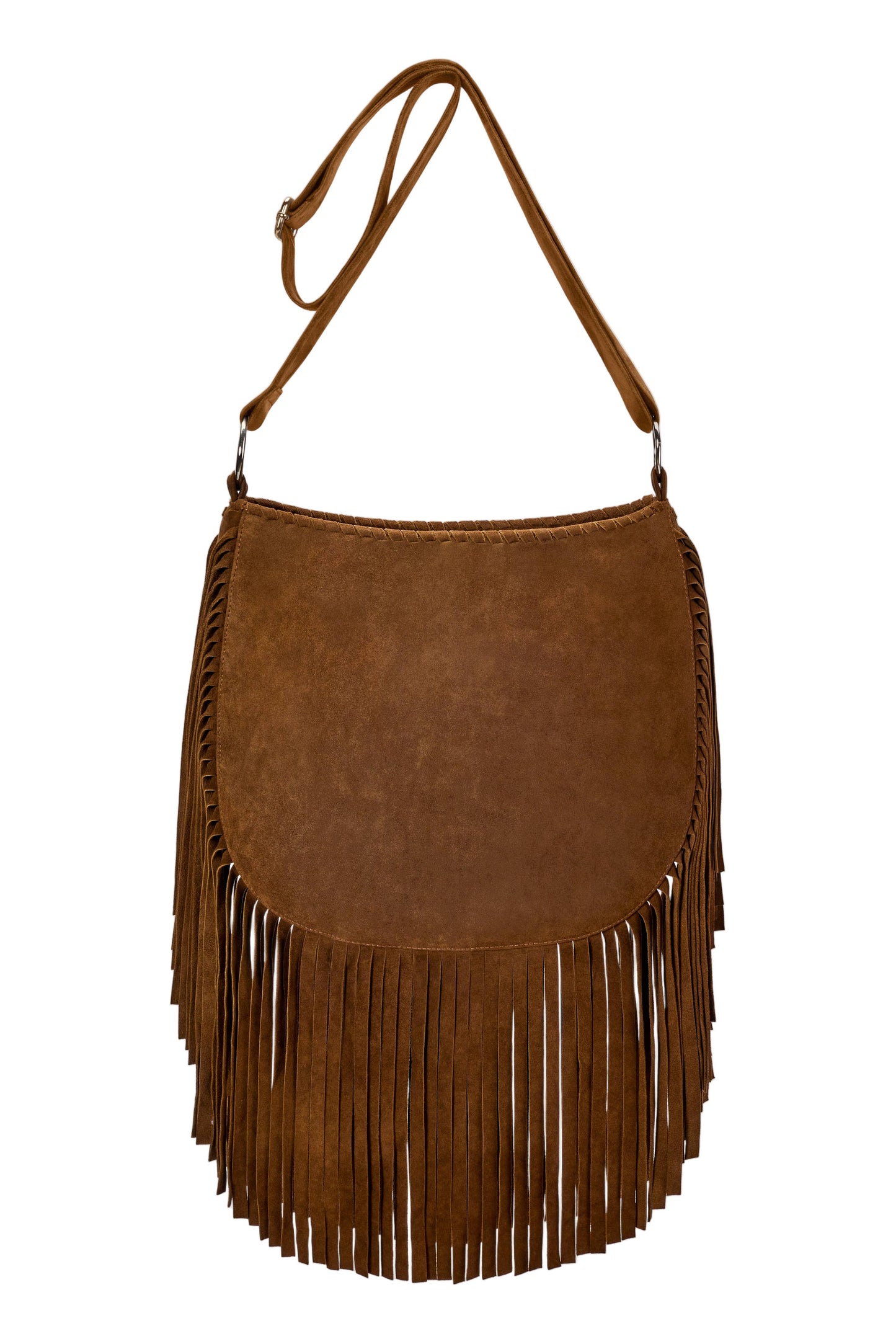 California Sister Butterfly Bag Whiskey/Silver