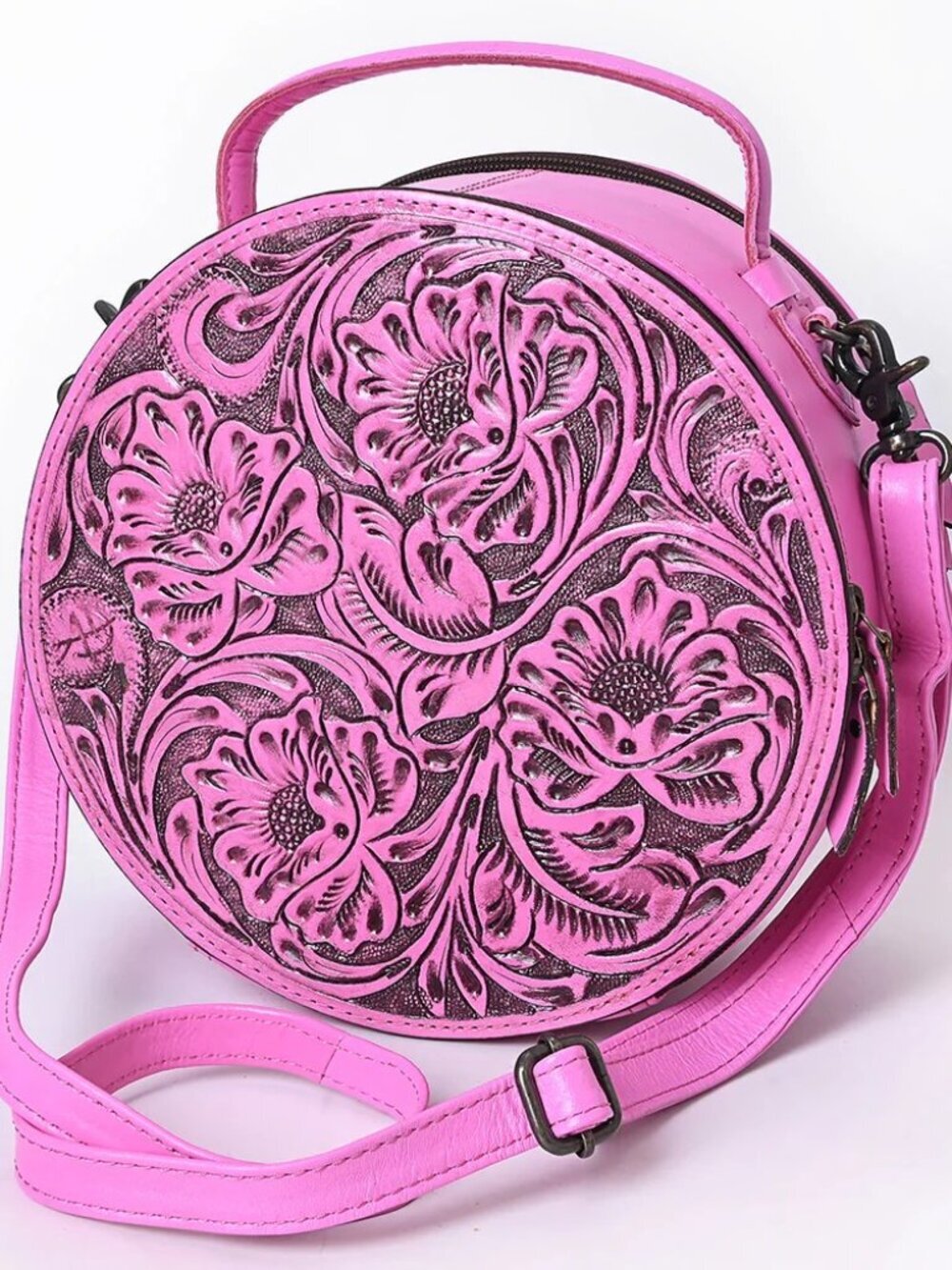 American Darling Rose Bloom Circle Crossbody Bag
