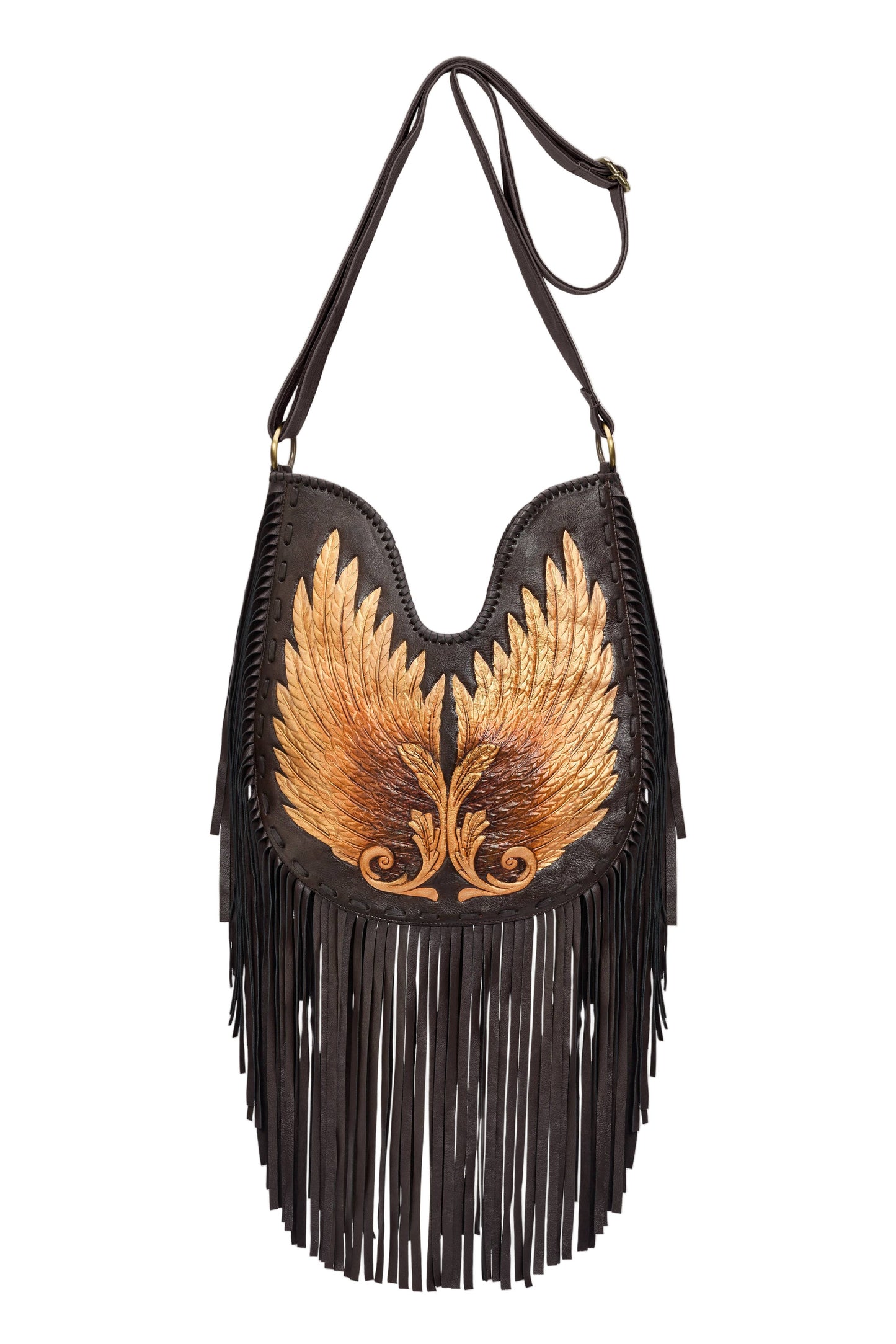 Fly So High Bag Dark Choc/Gold