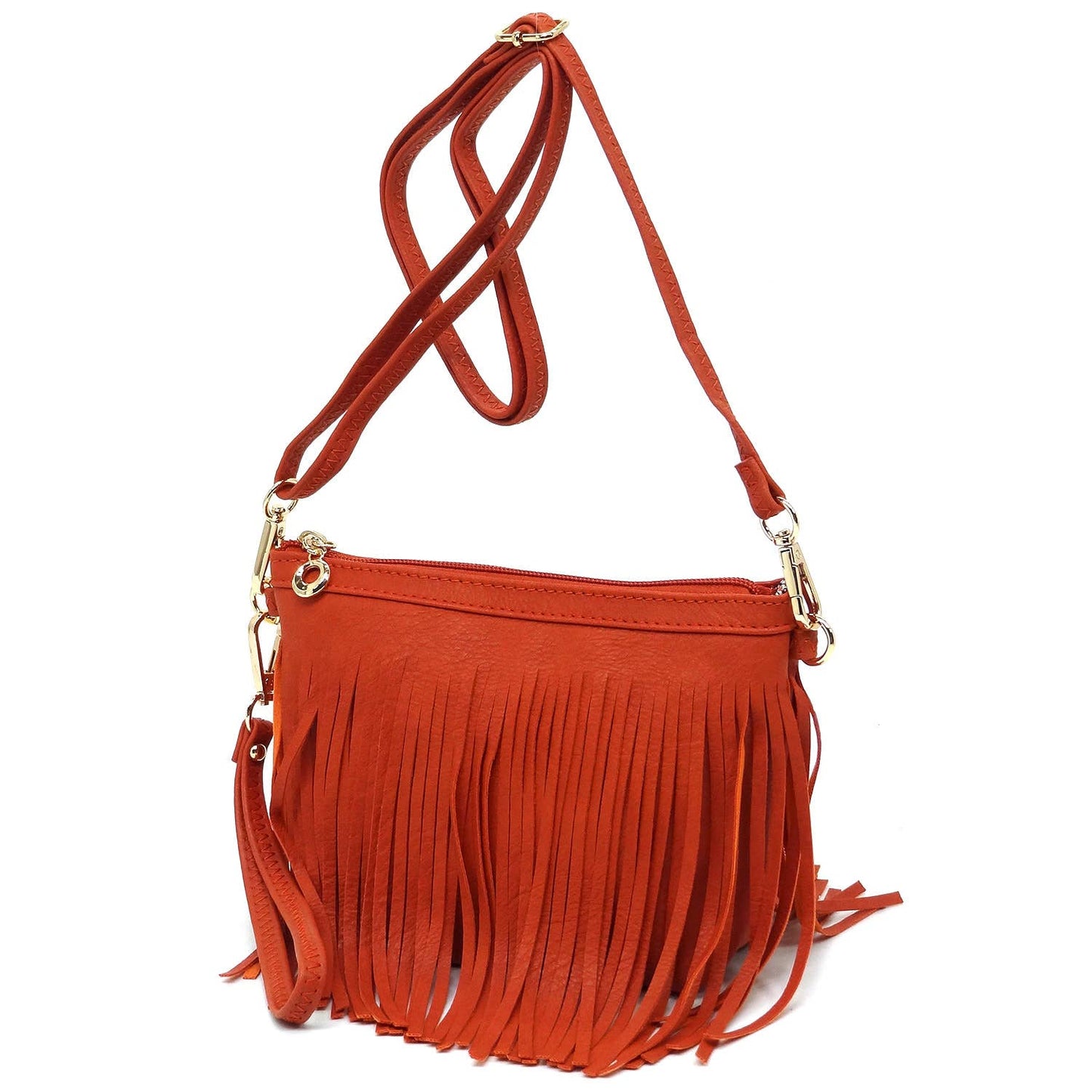 Western Fringe Clutch Cross Body Bag