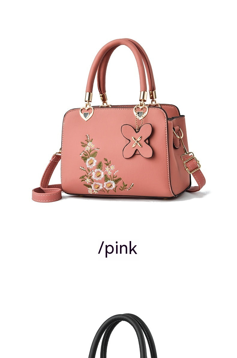 Floral Passion Crossbody Handbag