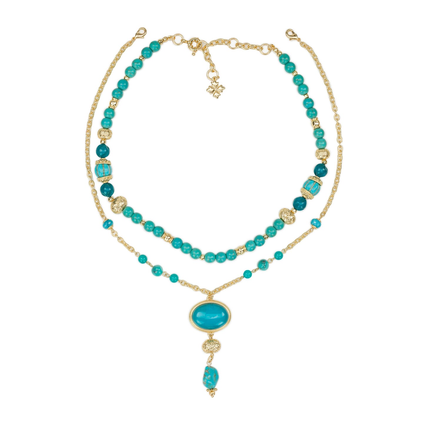 Patricia Nash Beaded Modular Necklace