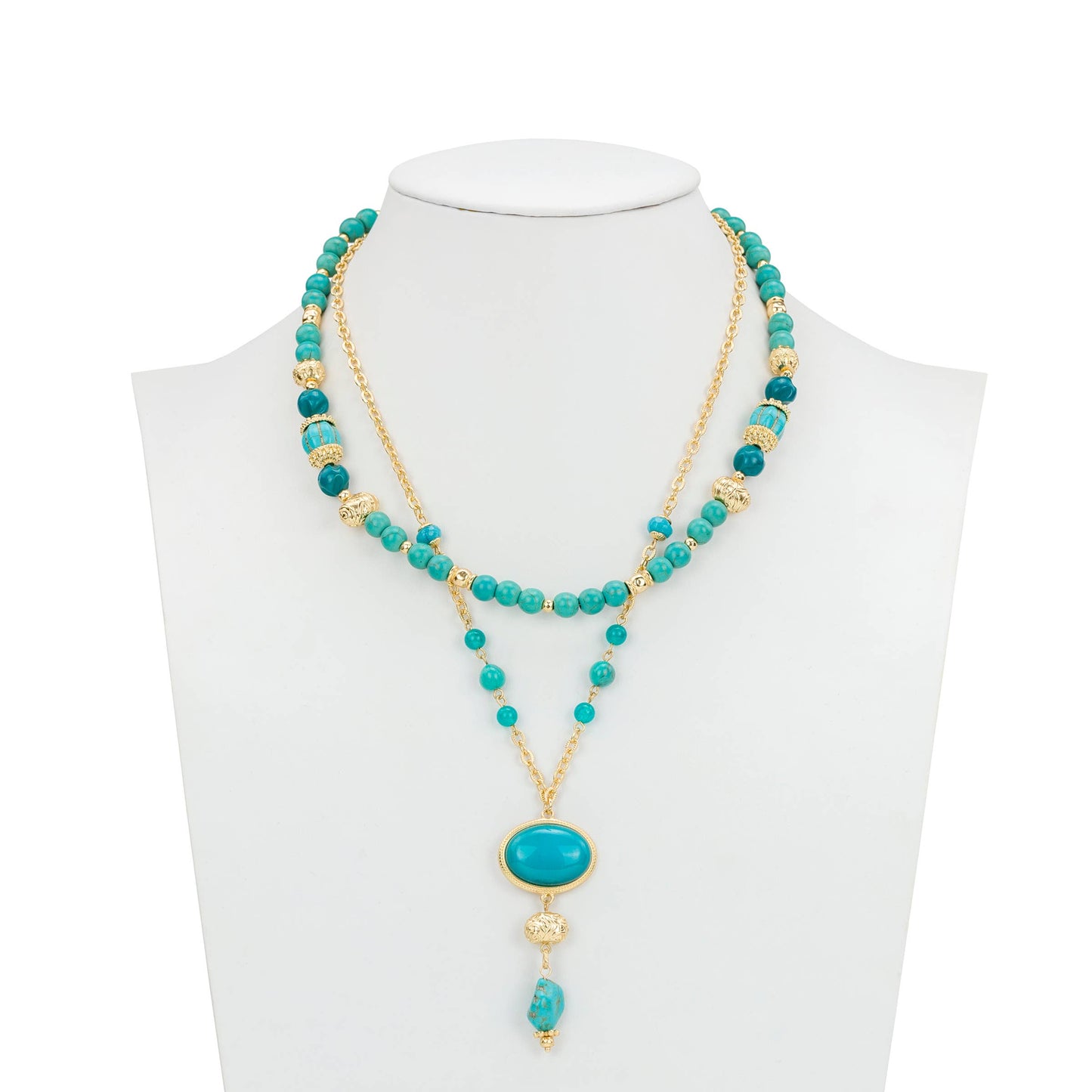 Patricia Nash Beaded Modular Necklace