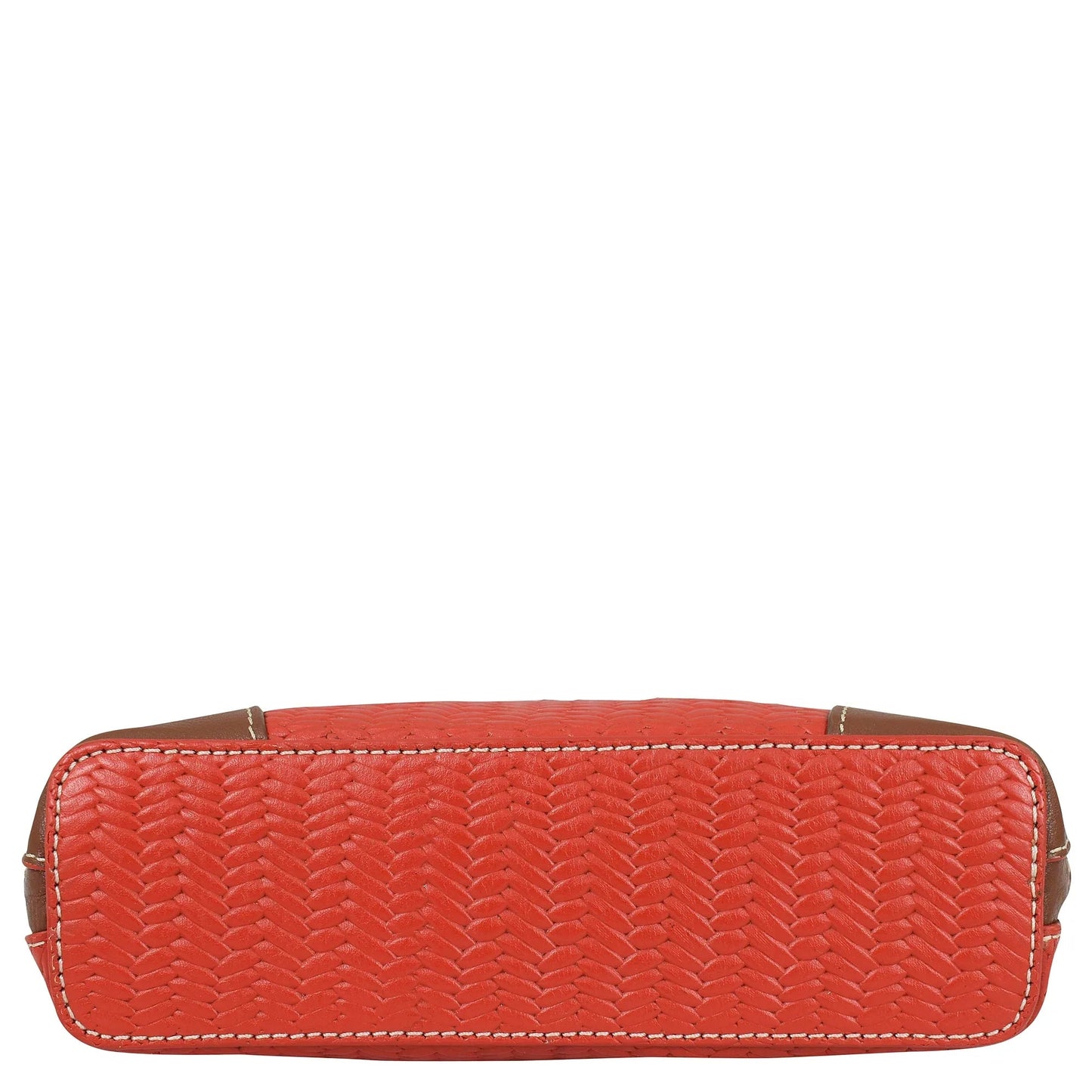 Heritage Leather Small Multi Compartment Zip-Around Organizer - 8109