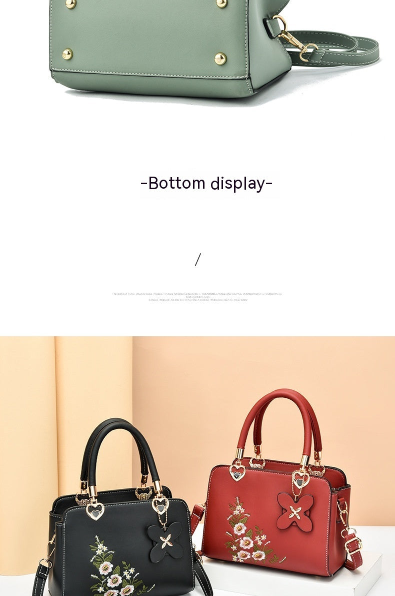 Floral Passion Crossbody Handbag
