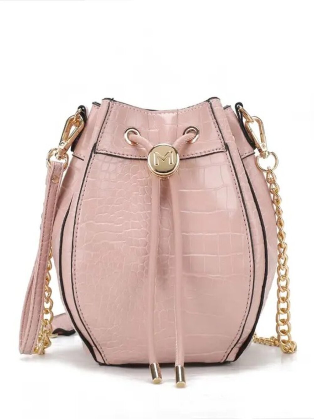 Mkf Cassidy Crocodile Embossed Vegan Leather Women Hobo Bag-Various Colors