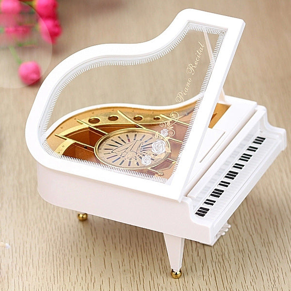 Dancing piano music box