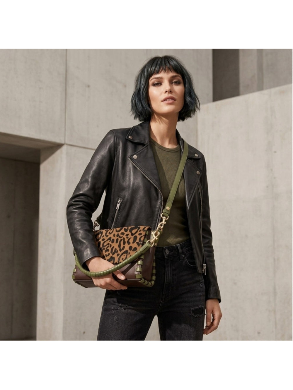 Aimee Kestenberg Wildcat Haircalf Zen Convertible Crossbody