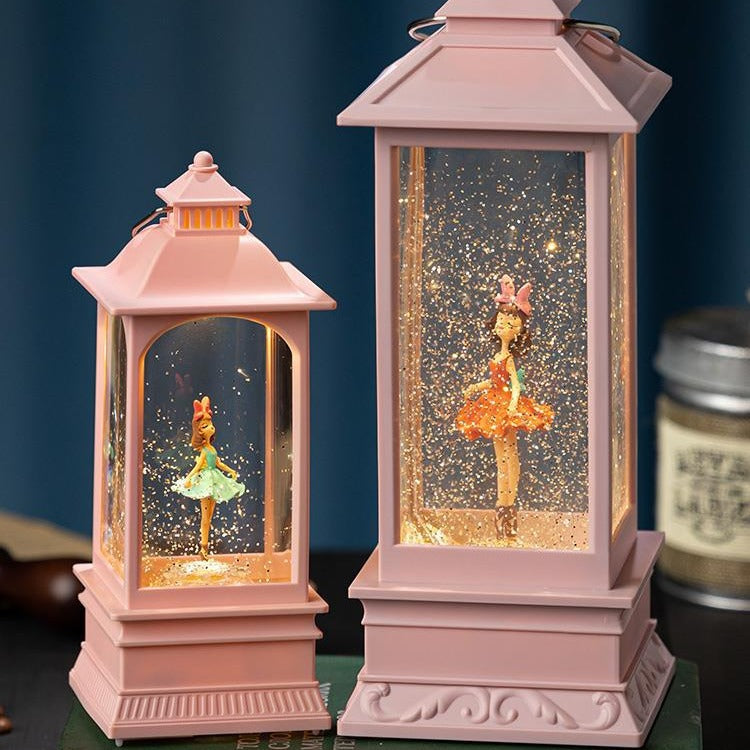 Resin Glass Rotatable Children's Day Music Box Music Box