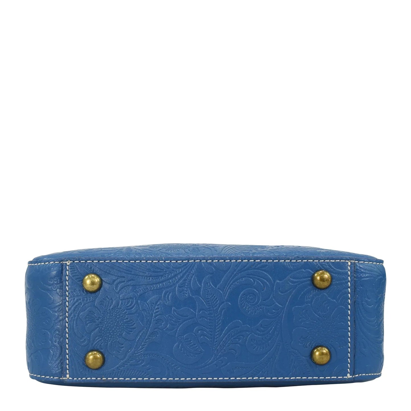 Heritage Leather Twin Zippered Crossbody - 8457