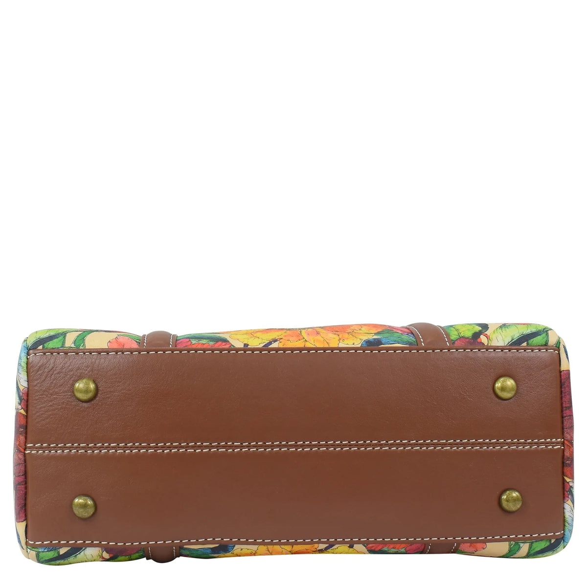 Heritage Leather Large Convertible Satchel - 8535