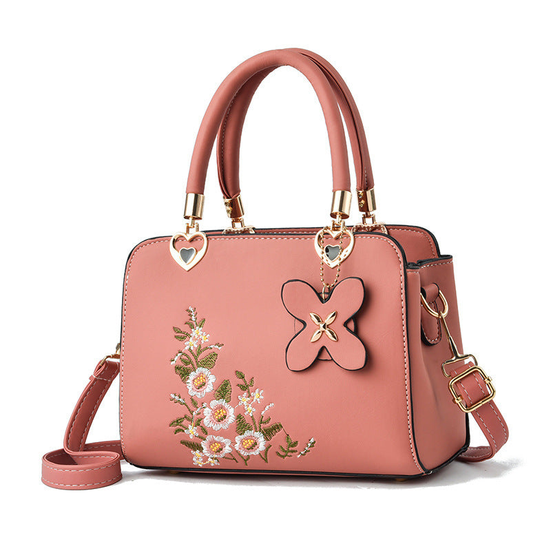 Floral Passion Crossbody Handbag