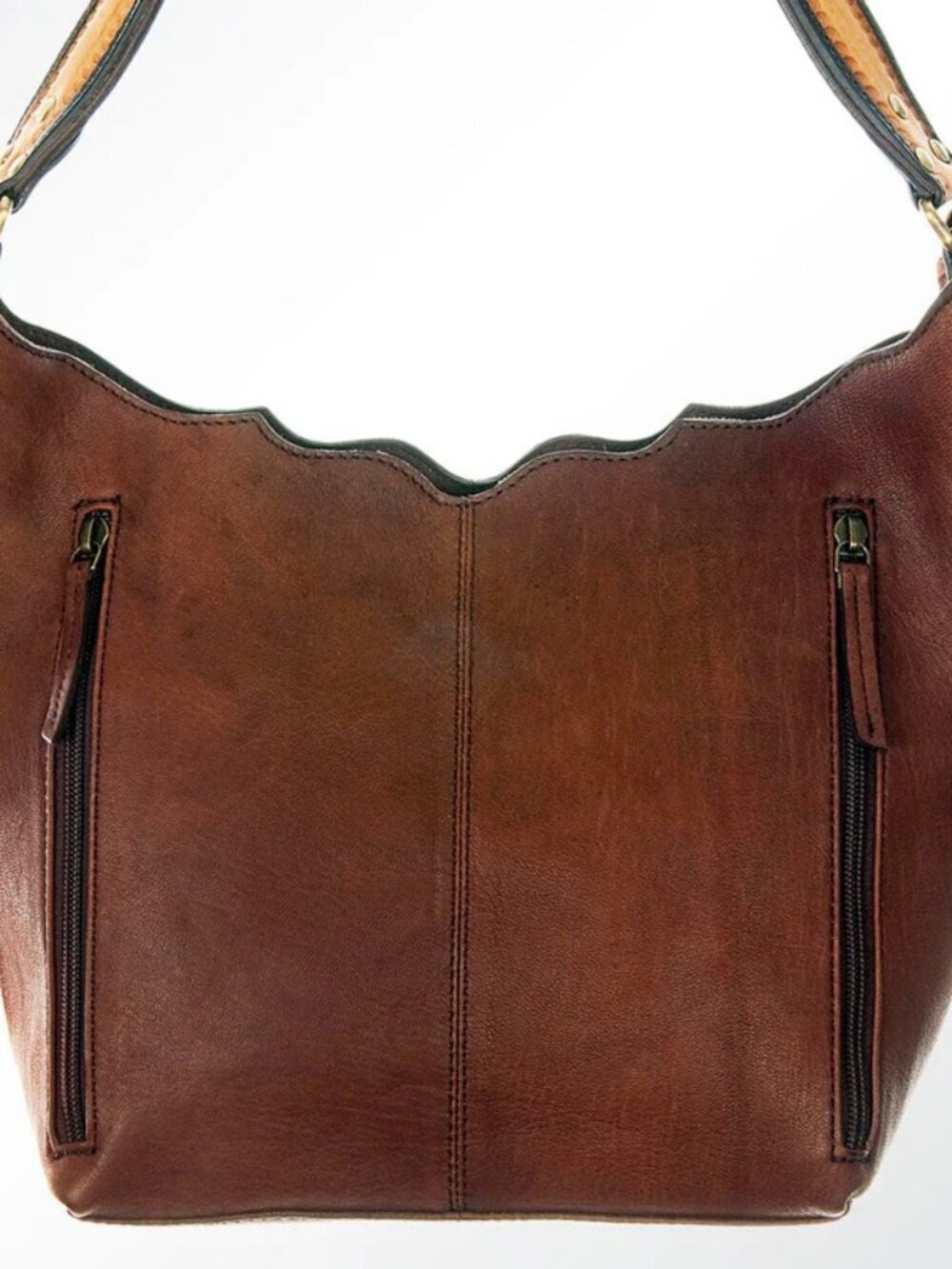 American Darling Sunlit Floral Leather Shoulder Bag