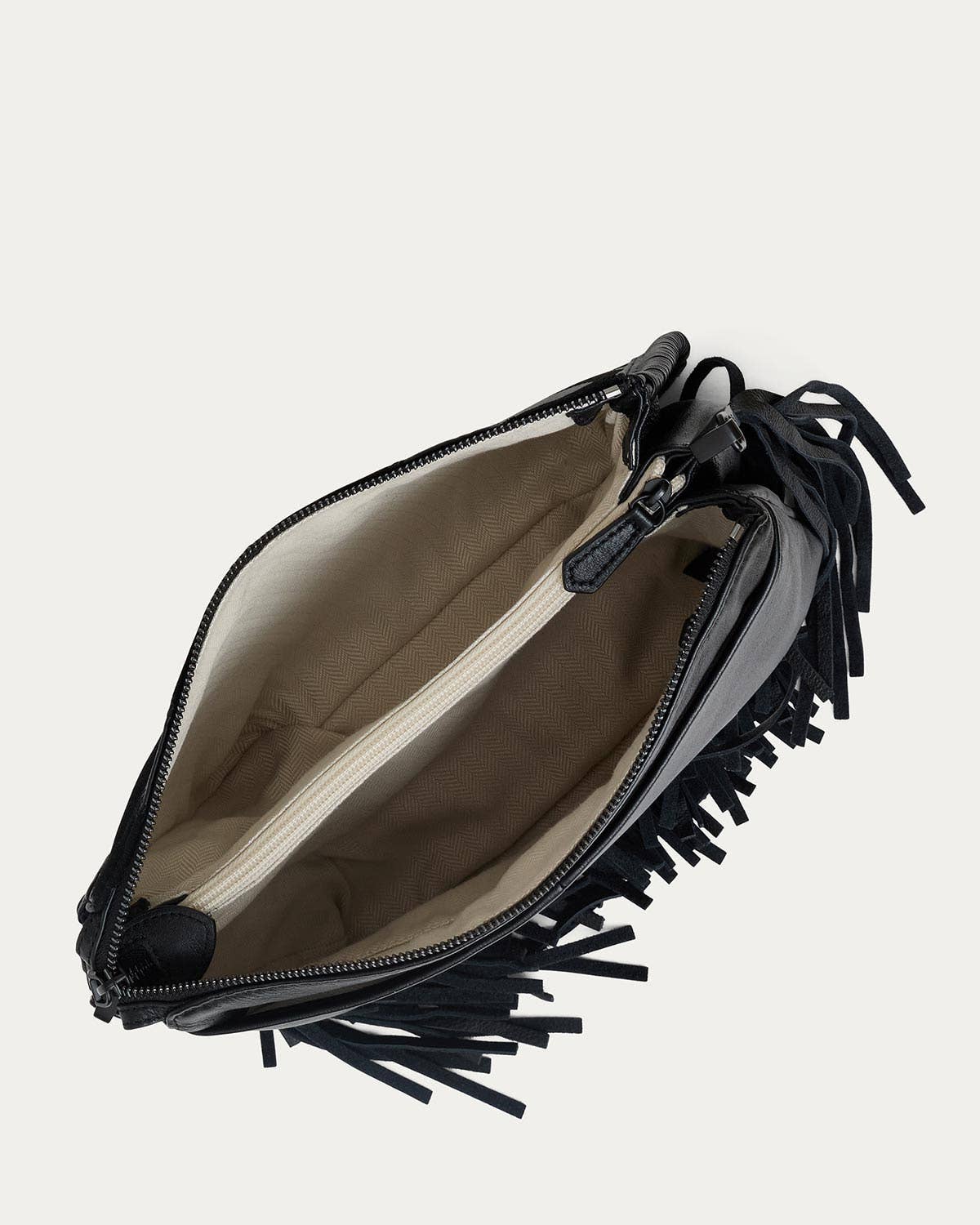Famous Fringe Large Crossbody