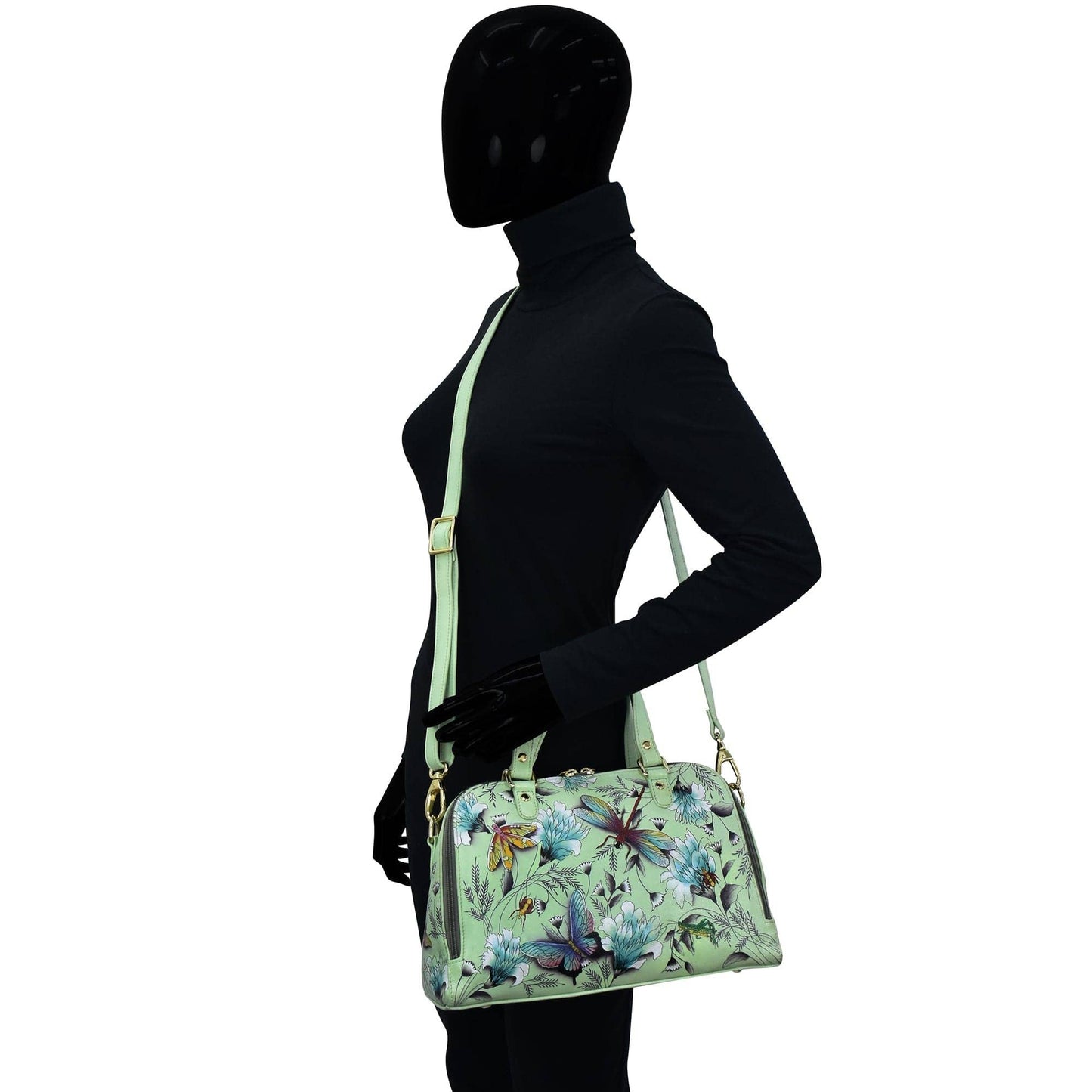 Wide Organizer Satchel - 695