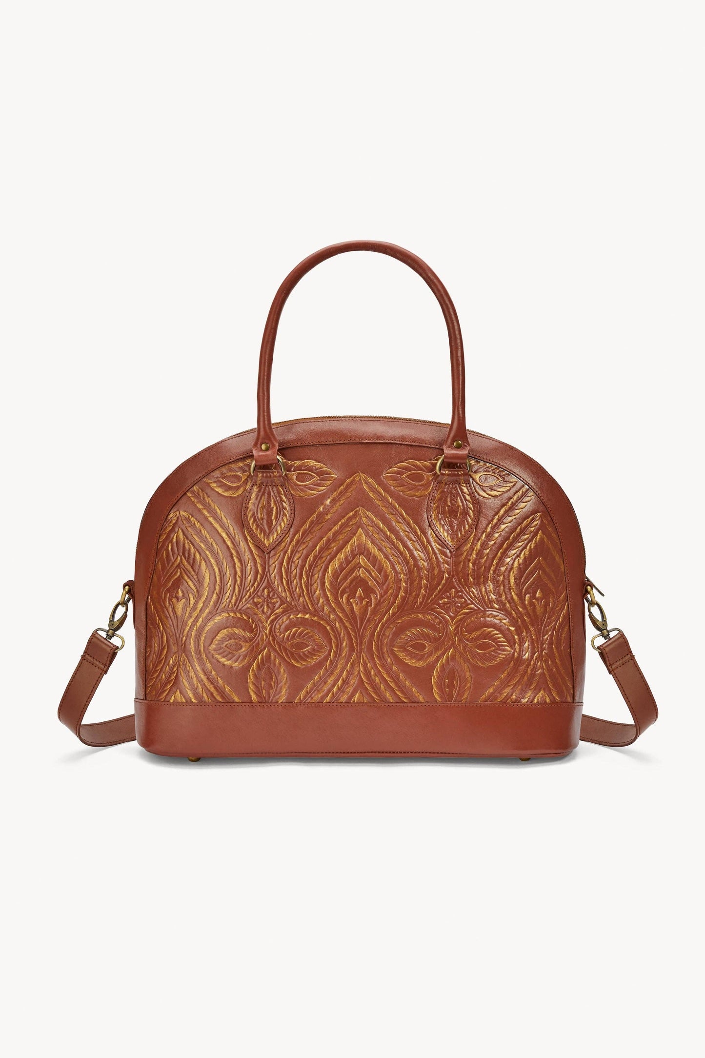 Mini Queen Marrakesh Bag Tobacco/Gold