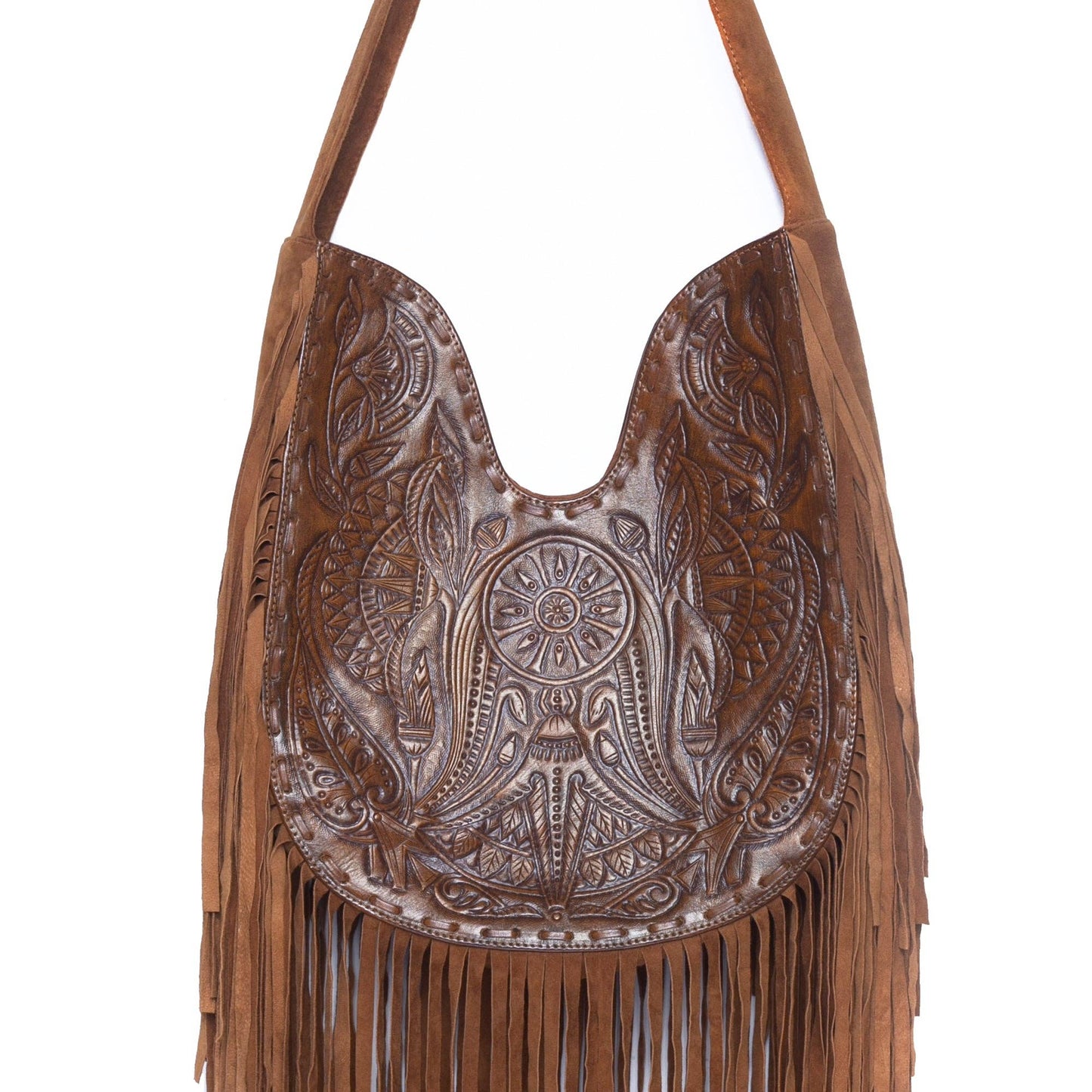 Cleopatra Bag Antique Medium Brown/Dark Tan