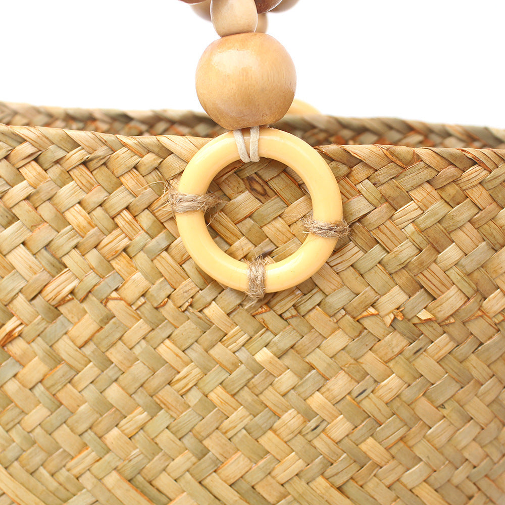 "The Celinia" Straw Retro Handbag