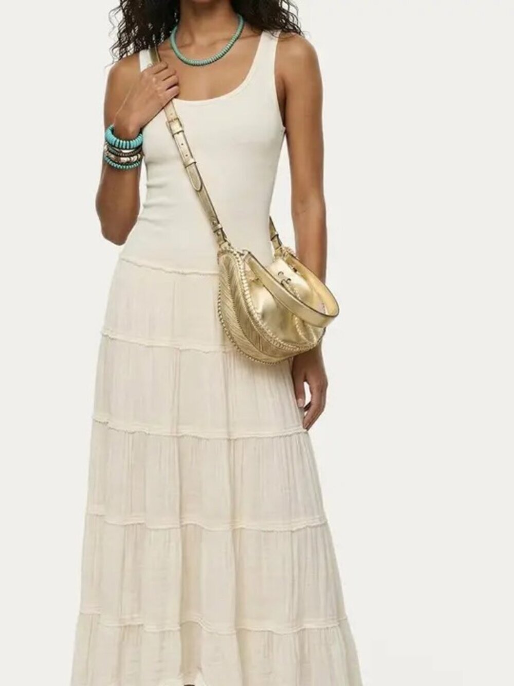 Aimee Kestenberg All For Love Drawstring Metallic