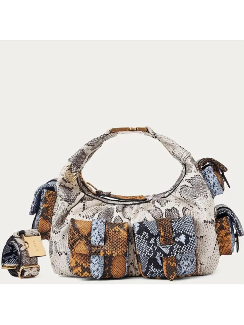 Aimee Kestenber Rebel Snake Convertible Crossbody