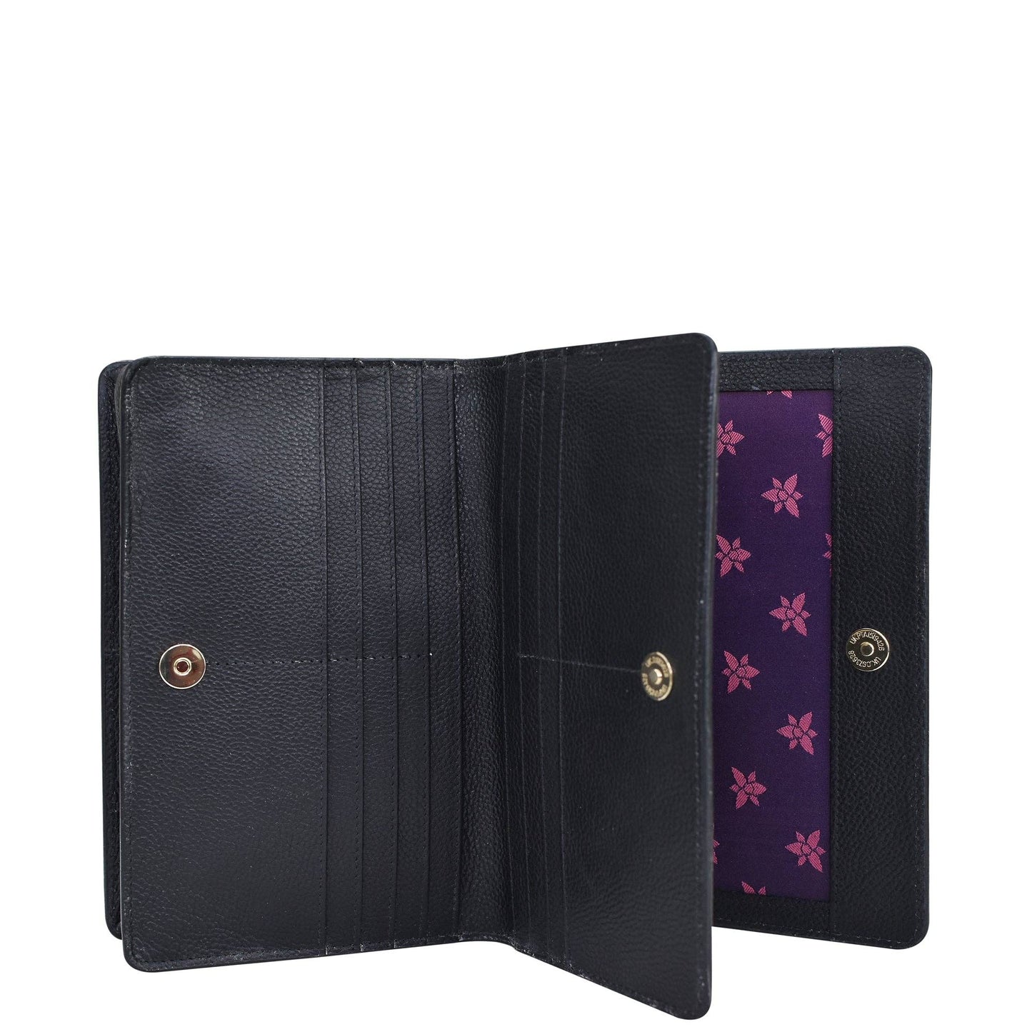 Anuschka 4 in 1 Organizer Crossbody - 711 with Hummingbirds