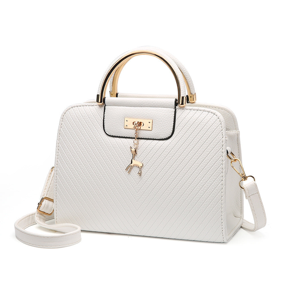 The Shelia Twill Hoop handbag