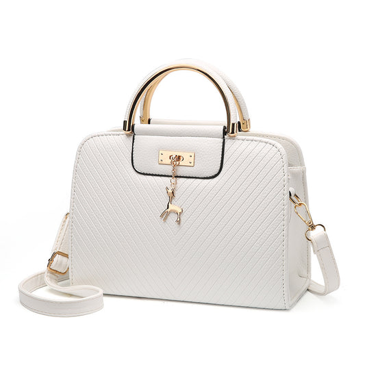 The Shelia Twill Hoop handbag