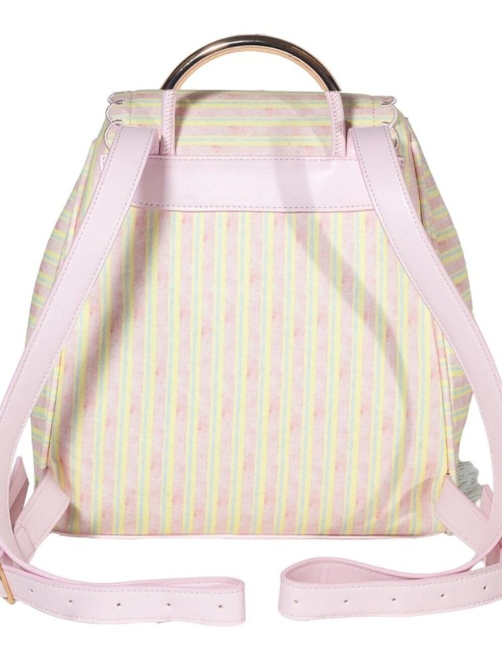 Seaside Sweetheart Fringe Backpack Pink Multi